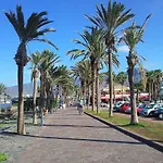 Апартаменты Casa Palmera Only 150 Meters To The Beach, Heated Pool, Wifi, Sat-tv, Balcony With Poolview