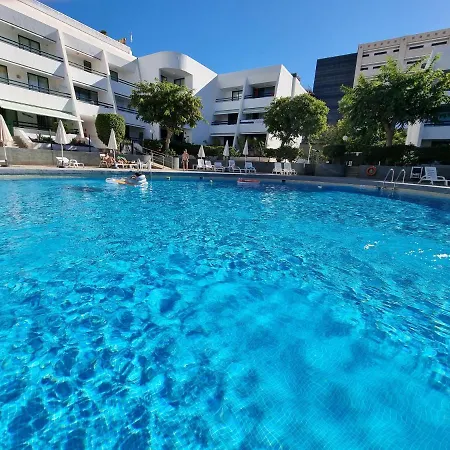 Apartman Casa Palmera Only 150 Meters To The Beach, Heated Pool, Wifi, Sat-tv, Balcony With Poolview *
