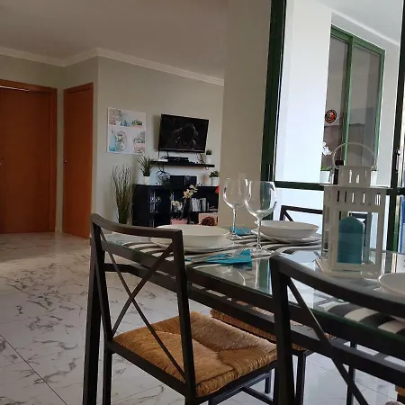 公寓 Casa Palmera Only 150 Meters To The Beach, Heated Pool, Wifi, Sat-tv, Balcony With Poolview *